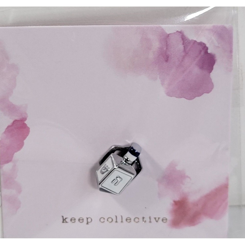 KEEP Collective Dreidel Silver Collectors Edition Charm for Stella Dot Bracelet